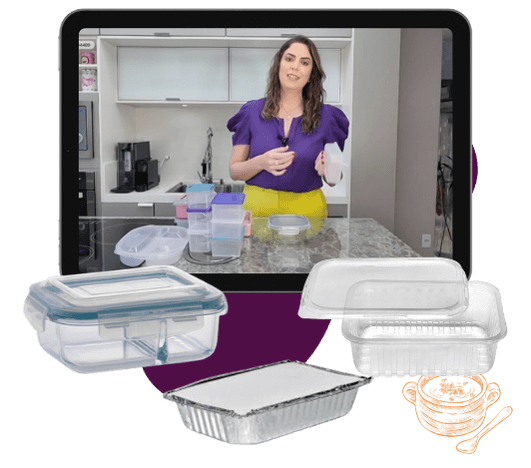 Embalagens adequadas para cada forma de aquecimento